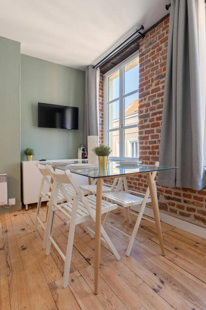 Lille Grand Place - Comfortable For 3 Pers Appartement Buitenkant foto