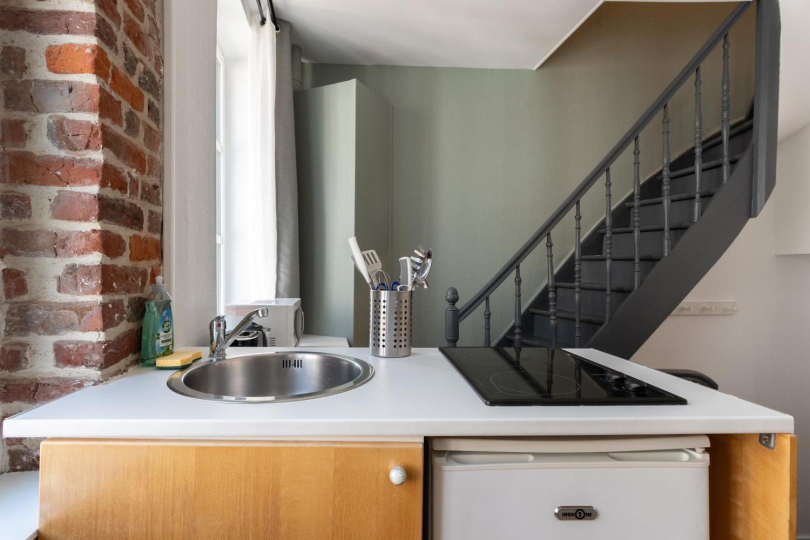 Lille Grand Place - Comfortable For 3 Pers Appartement Buitenkant foto