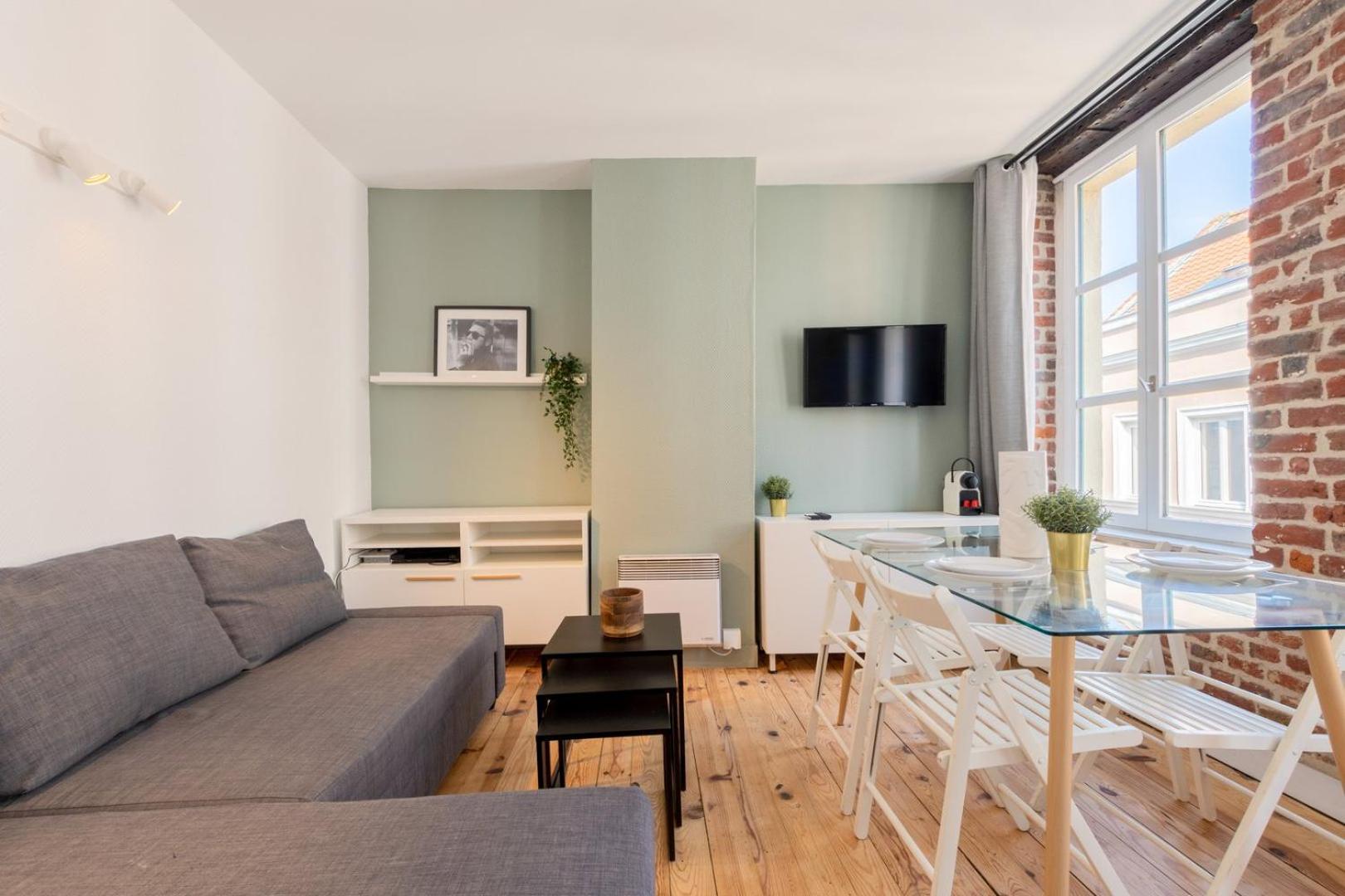 Lille Grand Place - Comfortable For 3 Pers Appartement Buitenkant foto