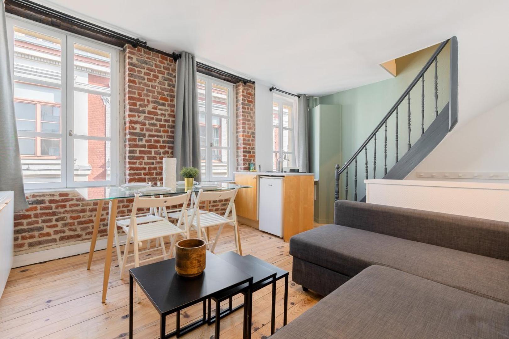 Lille Grand Place - Comfortable For 3 Pers Appartement Buitenkant foto
